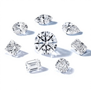 เพชรหลวม D'vins Jewels เพชรเลี้ยงในห้องปฏิบัติการ ทรงกลมเจียระไนแบบบริลเลียนท์ D VVS น้ำหนัก 0.5 กะรัต-2 กะรัต คุณภาพเยี่ยม ผลิตที่เมืองสุรัต สำหรับทำเครื่องประดับ - Product Image 1