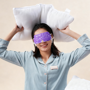 Masques pour les yeux chauffants à vapeur instantanés auto-chauffants doux personnalisés de marque privée jetables pour dormir avec patch - Product Image 3