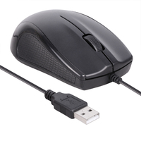 Souris filaire USB optique VCOM OEM pour ordinateur portable, PC, bureau, jeux vidéo