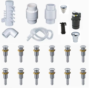 Pièces <span class=keywords><strong>d</strong></span>étachées pour bain à remous, <span class=keywords><strong>spa</strong></span>, piscine, baignoire hydromassante : composant de jet <span class=keywords><strong>d</strong></span>'air à bulles <span class=keywords><strong>d</strong></span>'<span class=keywords><strong>aspiration</strong></span> - Product Image 1