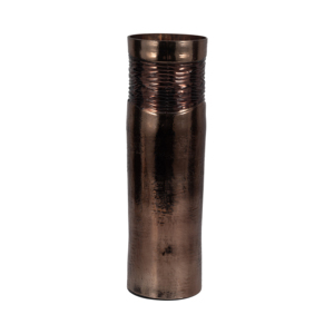 Vaso in Vetro Cilindrico Moderno Decorativo per Fiori, Elegante Elemento d'Arredo per Tavolo e Casa - Product Image 3