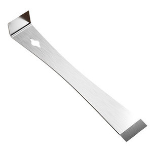 Niu Xiang Stainless Steel Pry Bar 26cm 30cm Flat Head Nail <b>Puller</b> For Woodworking Formwork Removal - Product Image 3