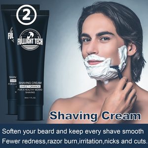 Kit de produits pour barbe OEM, ensemble de bois de santal fait à la main, adoucit la peau naturelle, barbe, pré-<span class=keywords><strong>rasage</strong></span>, huile, crème, Gel après-baume, hommes, barre de savon pour barbe - Product Image 2