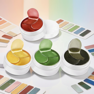 Patchs Oculaires Hydrogels Végans Hydratants à Base de Plantes pour Cernes et Rides, Couleurs Personnalisées, Marque Privée OEM - Product Image 1