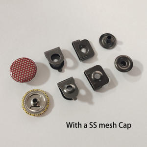 Hoge Kwaliteit Dikke Rvs Knoop Broek Broek Broek Broek Eco-Vriendelijke Vergulde Voor Dames Pakken Rokken Fabriek Kleding - Product Image 3