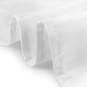 90x156 Plain Polyester Tablecloth Rectangular White 90x132 180gsm Polyester <strong>Table</strong> <strong>Cloth</strong> for Events - Product Image 2