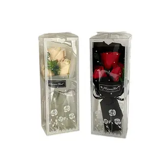 <span class=keywords><strong>Ramo</strong></span> <span class=keywords><strong>de</strong></span> Rosas para el Día <span class=keywords><strong>de</strong></span> la Madre y San Valentín en Caja <span class=keywords><strong>de</strong></span> Regalo, Flores <span class=keywords><strong>de</strong></span> Rosa y Clavel con 3 Ramos - Product Image 5