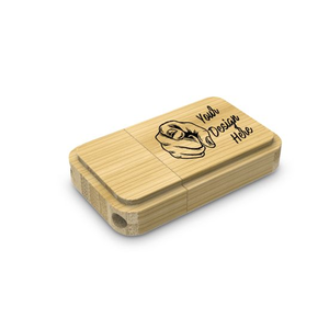 Gitra - Nueva Caja de Regalo de Madera en Forma de Corazón, Personalizada, de Madera de Arce, Nogal y Bambú, Unidad Flash USB 2.0 - Product Image 4