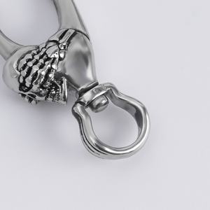 Llaveros de Lujo Estilo Punk, Acero Inoxidable 316L, Accesorios de Joyería de la Marca Ghost, Hechos a Medida en Fábrica - Product Image 4