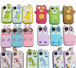 กล้องการ์ตูนรุ่น S3 สำหรับโทรศัพท์มือถือ - กล้องการ์ตูนสามารถถ่ายภาพและบันทึกวิดีโอได้ มันเป็นของเล่นกล้องถ่ายรูปสำหรับเด็ก - Product Image 2