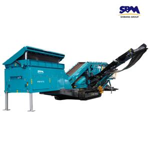 Trituradora de Impacto Móvil de Alto Rendimiento para Trituración de Piedra, Minería, Construcción, Plantas de Manufactura y Demolición de Edificios Antiguos - Product Image 1