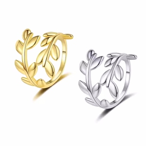 Anillo Apilable de Plata de Ley 925 con Baño de Oro de 18K y Rodio para Mujer, Joyería de Moda, Anillos de Compromiso y Boda para Fiesta - Product Image 6