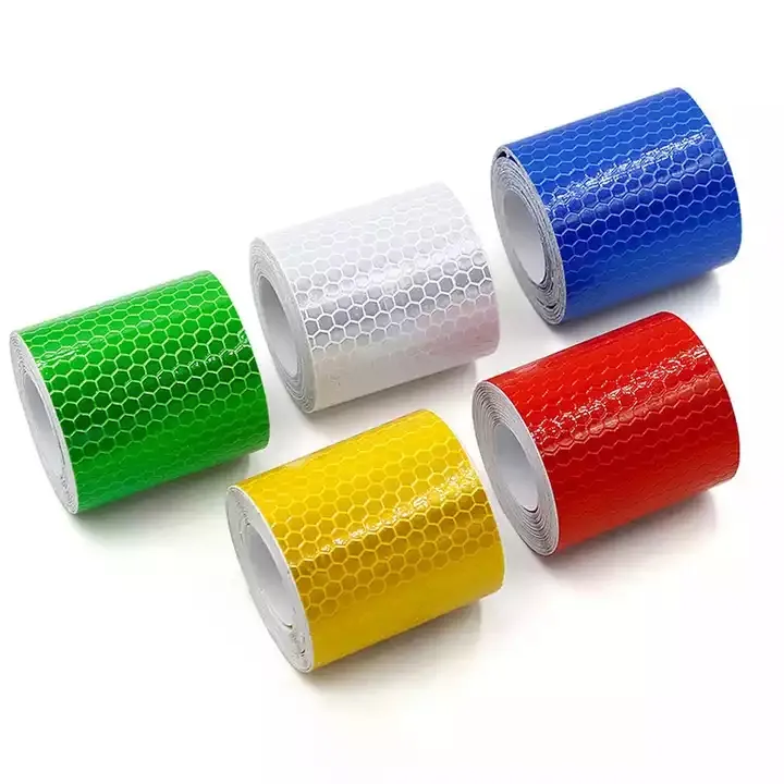 TX Car Reflective Tape Decoration Stickers Car Warning Safety Reflection Auto Reflector Sticker