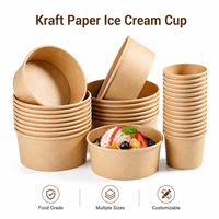 Bol à salade jetable en papier kraft de qualité alimentaire à paroi simple avec feuille d'or et gaufrage, capacité 750 ml et couvercle en PET