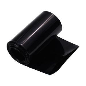 Tubo Termocontraíble de PVC Negro de 100 mm de Ancho, Retardante de Llama, Cubierta para Batería de Litio, Aislamiento, Materiales de Aislamiento - Product Image 1