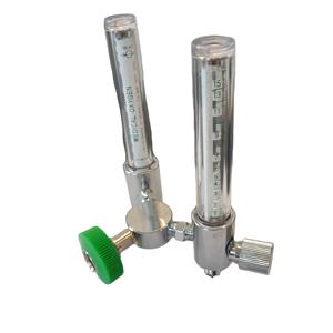 Débitmètres à oxygène à <span class=keywords><strong>double</strong></span> tube mural à bas prix, régulateur d'oxygène médical avec humidificateur - Product Image 3