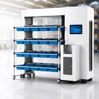 Sistema Automático de Clasificación de Paquetes, Clasificador de Paquetes 3D, Máquina Clasificadora de Pared, Aleación de Aluminio, Alta Capacidad 1000-3000 PPH, Anticolisión