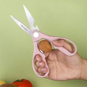 سكاكين ملونة من الفولاذ المقاوم للصدأ للطهاة من 6 قطع سكاكين من 6 قطع مع مقبض طلاء غير لاصق ملون - Product Image 4