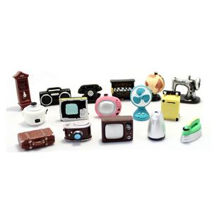 CHIHUA Venta al por Mayor de 100 Piezas de Resina Mixta para Manualidades, Decoración, Accesorios para Casa de Muñecas - Product Image 5