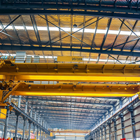 Pont roulant monopoutre SEVENCRANE 5T électrique avec moteur PLC et télécommande, hauteur de levage 50m, triphasé 380V