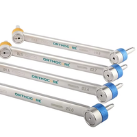 Guides de perçage pour instruments vétérinaires orthopédiques pour chiens et animaux de grande taille, en acier inoxydable, 150 mm