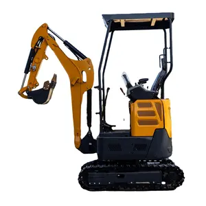 Good quality cheap excavator with rubber track mini excavator garden 1t 1.5t 2t 3t mini excavator machines