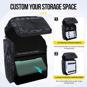 <span class=keywords><strong>Sac</strong></span> de <span class=keywords><strong>pêche</strong></span> robuste, rangement multiple, grand <span class=keywords><strong>sac</strong></span>, stocke leurres, équipement de <span class=keywords><strong>pêche</strong></span>, <span class=keywords><strong>sac</strong></span> <span class=keywords><strong>à</strong></span> <span class=keywords><strong>dos</strong></span> de <span class=keywords><strong>pêche</strong></span> imperméable - Product Image 3