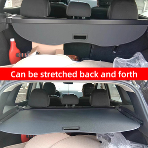 Couverture de cargaison de coffre rétractable noire pour <span class=keywords><strong>Renault</strong></span> <span class=keywords><strong>Kadjar</strong></span> 2015-2020 <span class=keywords><strong>accessoires</strong></span> intérieurs généraux innovants - Product Image 3