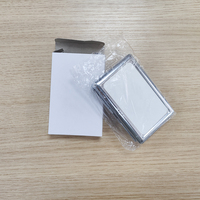 Étui à cigarettes vintage de luxe en métal imprimable par sublimation Topjlh, accessoire de fumeur portable, cadeau promotionnel pour hommes pour la vie quotidienne