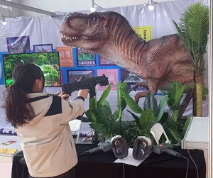 Parque Jurásico tamaño de la vida de tiro Animatronic dinosaurio modelo juegos de pistola - Product Image 4