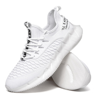 Chaussures de course décontractées en maille respirante, baskets de sport à lacets, tendance mode, légères et souples, printemps-été, taille 38-46 pour hommes