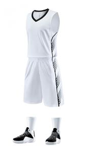 Ensemble d'uniformes de basket-ball pour hommes, léger et respirant, conçu par le fabricant, vêtements de sport en gros personnalisés, sweat-shirt imprimé, maillot - Product Image 5