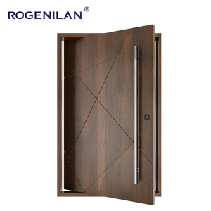 Résidentiel haut de gamme Design personnalisé Moderne 3D Aluminium sculpté Extérieur Villa <span class=keywords><strong>Entrée</strong></span> principale Portes blindées pour la maison - Product Image 2