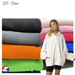 Mới Đến 100% <span class=keywords><strong>Polyester</strong></span> Nhuộm Cực <span class=keywords><strong>Fleece</strong></span> 320gsm Ấm Tái Chế Cực <span class=keywords><strong>Fleece</strong></span> Vải Cho Mùa Đông rộng lớn Và Quần Áo - Product Image 1