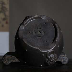 Zisha Drum Shaped <b>Flower</b> <b>Pot</b> Small Palm Sized Desktop Bonsai Planter Taoxiang Region Craft - Product Image 4