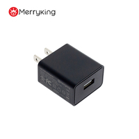 Chargeur USB pour batterie certifié UL Cul FCC CE GS UKCA SAA PSE 5 Volt 2500mA 5V 0.5A 1A 1.5A 2A 2.1A 2.4A 2.5A 3A