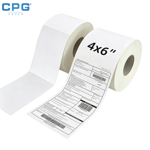 ม้วนกระดาษความร้อนจากโรงงานโดยตรง ขนาด 40x30 มม. 4x6 นิ้ว กันน้ำ สำหรับพิมพ์ฉลากจัดส่งพัสดุ - Product Image 1