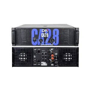 CA28 2 채널 1600w 3U 2ch 클래스 H 전문 오디오 프로 서브 우퍼 harga 파워 튜브 오디오 앰프