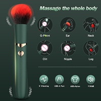 Nieuwe design mini 7 frequentie make-up pen vibrator voor vrouwen, mini G-spot en vaginale stimulatie seksspeeltjes