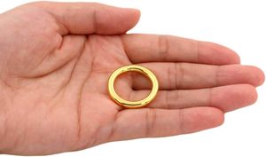 Metal O Ring Buckle Connector Round Loops Non Welded For Bags Webbing <b>Purse</b> And Belt Straps Black - Product Image 3