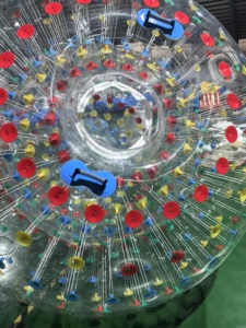 Haute qualité Zorbing roulant gonflable Zorb Ball château gonflable <span class=keywords><strong>de</strong></span> bonne qualité pour le produit d'aventure en descente - Product Image 4