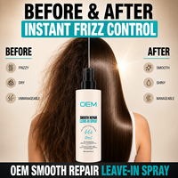 Spray Protector de Calor y Desenredante para el Cabello, Reparación Suave sin Enjuague, Suministro de Fábrica para Distribuidores de Marca Privada y Fabricantes OEM