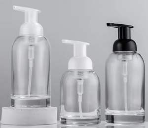 ขวดแก้วใส่น้ำยาล้างมือ/เจลแอลกอฮอล์/สบู่เหลว ขนาด 8oz 12oz พร้อมหัวปั๊ม พิมพ์ลายสกรีน สำหรับ<span class=keywords><strong>ครีม</strong></span><span class=keywords><strong>บำรุง</strong></span><span class=keywords><strong>ผิว</strong></span> ลดราคาพิเศษ - Product Image 2