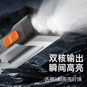 Sd162 ไฟฉายแบบชาร์จไฟกลางแจ้งได้ 21700 แบตเตอรี่ LED แสงสีขาว จอแสดงผลหลายระดับสำหรับการใช้งานในกรณีฉุกเฉิน - Product Image 3