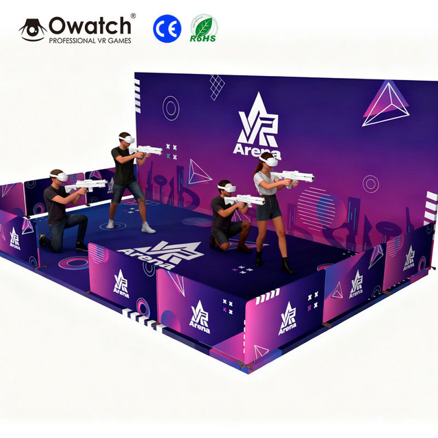 High Profit Indoor Playground Interactive 9D VR Shooting Battle Game Machine Free Roaming VR Arena Equipment with CE ROHS