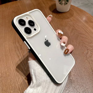 2022 nueva funda de lujo a prueba de golpes Color caramelo sólido funda de teléfono Clear <span class=keywords><strong>Space</strong></span> para <span class=keywords><strong>Iphone</strong></span> 14 13 Pro 15 pro Max - Product Image 6