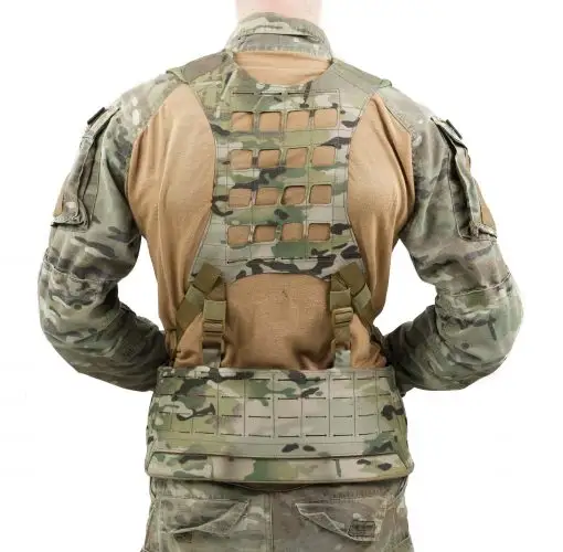 Factory Price Tactical outdoor canvas Training belt tactical camouflage vest utility belt