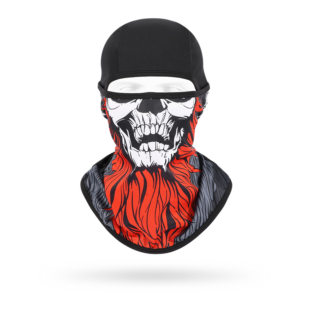 Nueva calavera de barba roja
