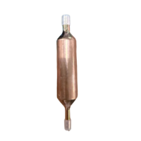 Filtre déshydrateur en cuivre à prix d'usine, pièces de réfrigération, filtre déshydrateur pour réfrigérateur et congélateur R134a R600a R290