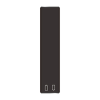 Bontech S-12 Remote Control IR Mewah Universal dengan Casing Aluminium Alloy Jangkauan >10m Baterai AA Ax2 12 Tombol untuk Audio/Video